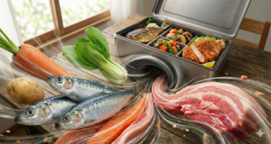 AI画像生成 3人対抗バトル！テーマ③「100年後のコンビニ弁当」のサムネイル